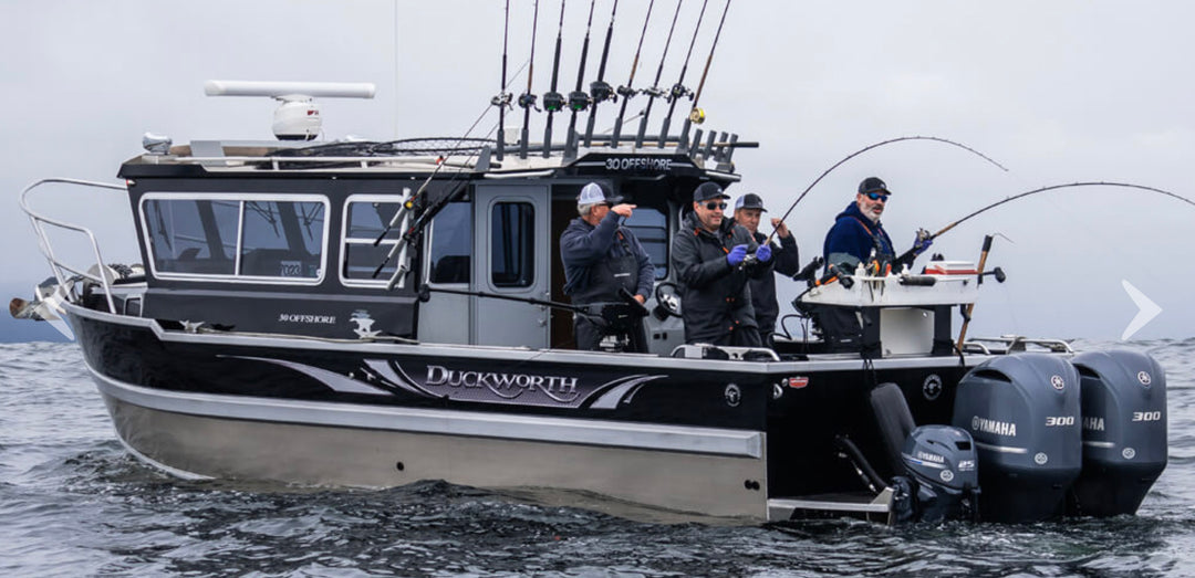 Duckworth 30 Offshore XL with Twin Yamaha 300 HP – 110% Faster at 3500 RPM