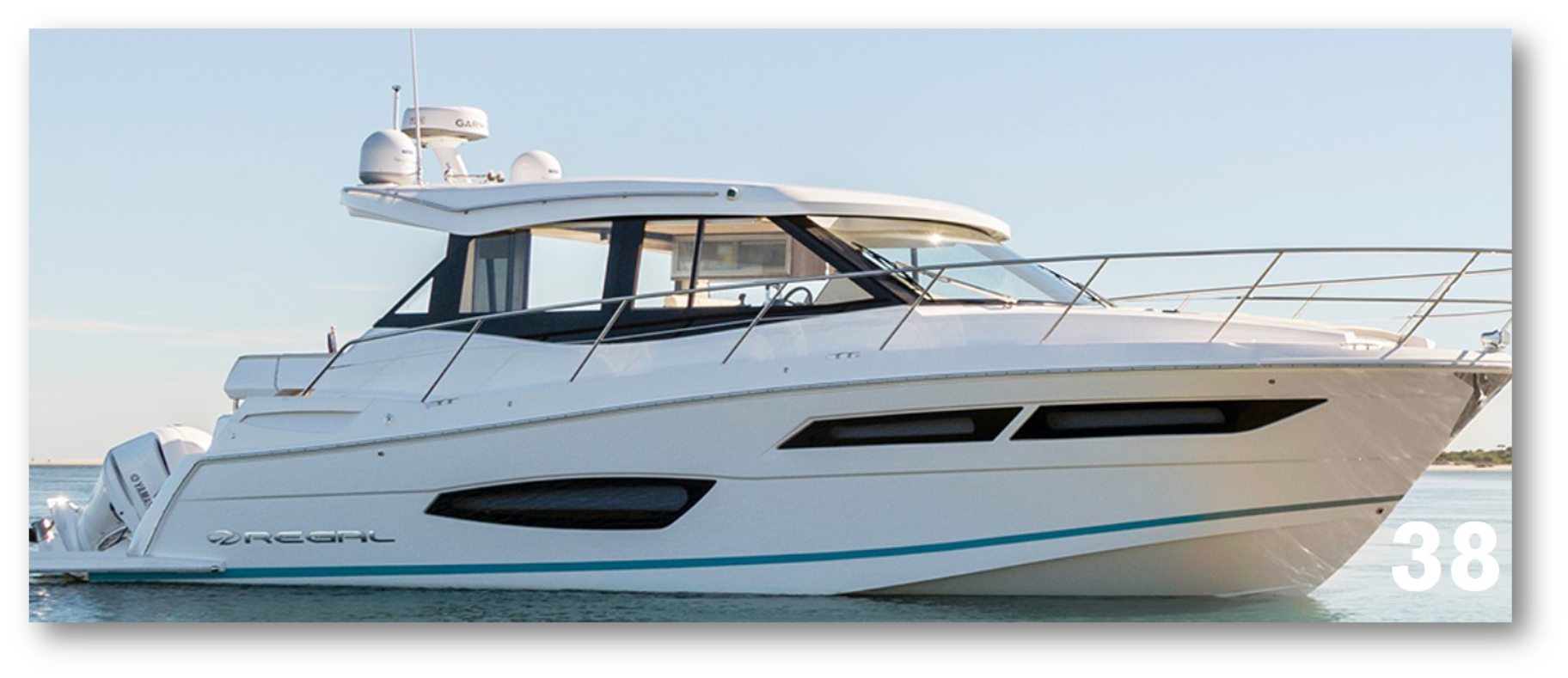 Regal 38 XO With Triple Yamaha 300 HP – 77% Faster At 3500 RPM ...